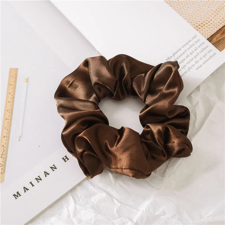 New Satin Cloth Art Pig Large Intestine Hair Circle Batch Head Rope Rubber Band