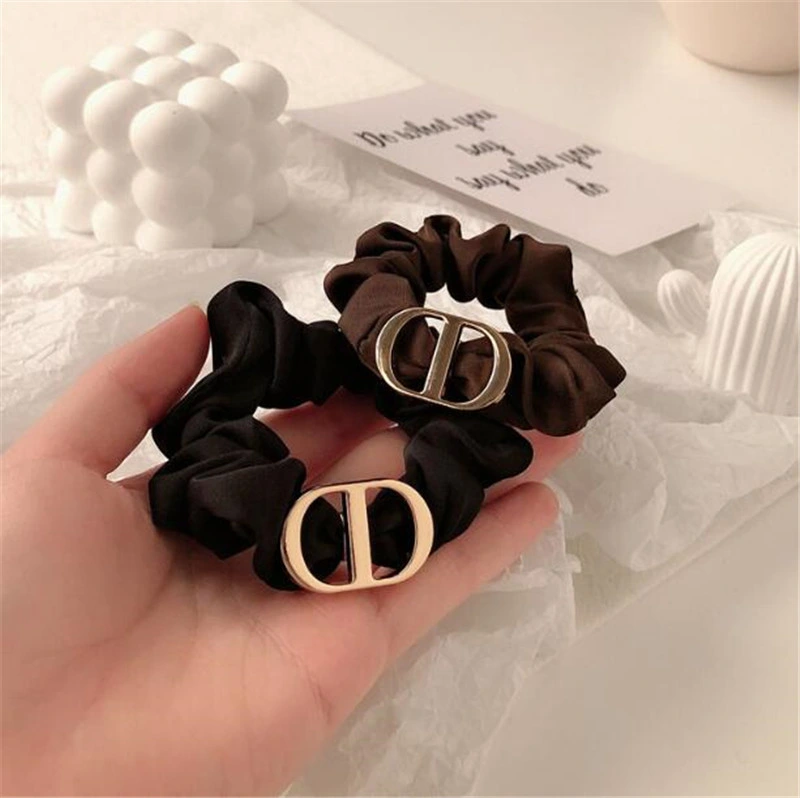 Made Old Letter Rubber Bands Accessories Women Elastic Hair Bands Girls Rope Hair Ties Ponytail Hair Band