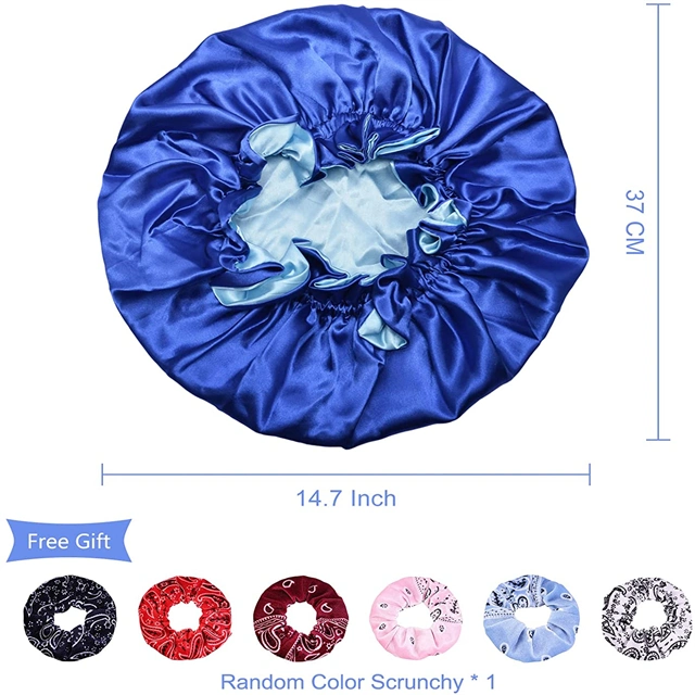 High Quality Logo 100% Pure Silk Custom Bonnet for Sleeping Daily Sleeping Hat