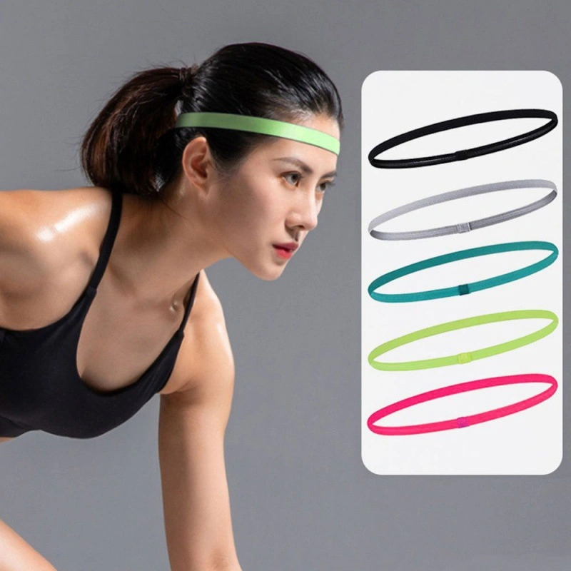 Forehead Sweat Conduction Exercise Hairband Anti Slip Yoga Running Soccer