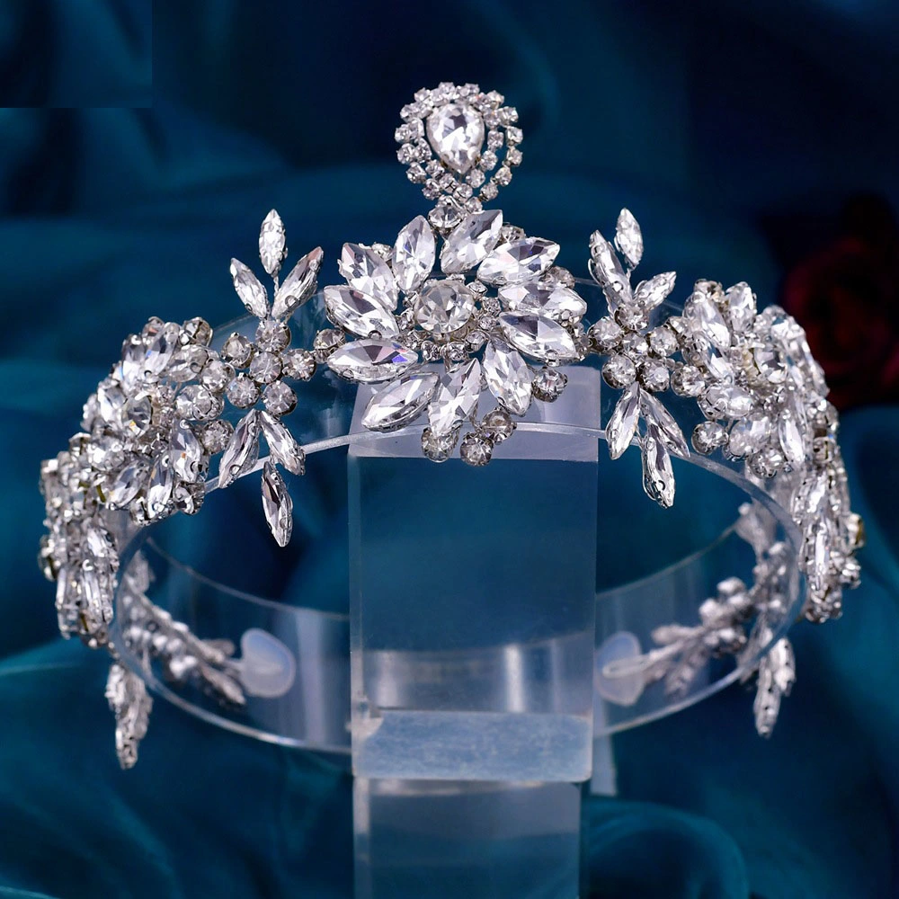 Yp121 Bridal Wedding Accessory Creative Three-Dimensional Rhinestone Flower Headband