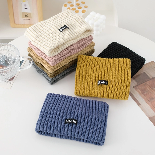 Wide-Brimmed Headband Autumn Winter Sports Knitted Wool Hair Band