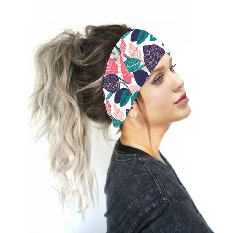 Custom Fashion Sweat-Absorbent Multifullctional Headband