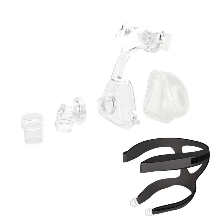 Medical Oxygen Mask Silicone Breathing CPAP Mask