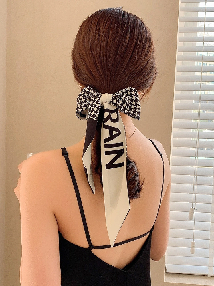 Streamers Tied Bag Ribbon Hair Band