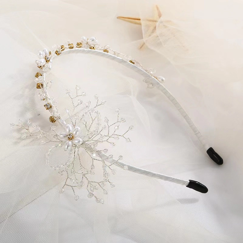 Exquisite Handmade Fancy Plastic Headband Hair Hoop