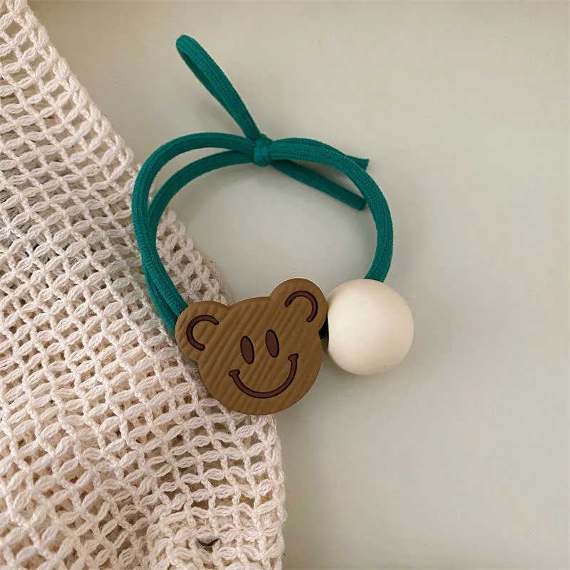 Korean New Style Baby Hair Bands Frog Rabbit Bear Hair Rubber Band