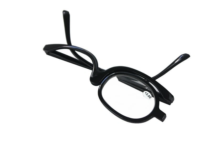 Middle-Aged and Old Fashion Decorative Unilateral Left-Right Swing Cosmetic Lenses Unilateral Glasses