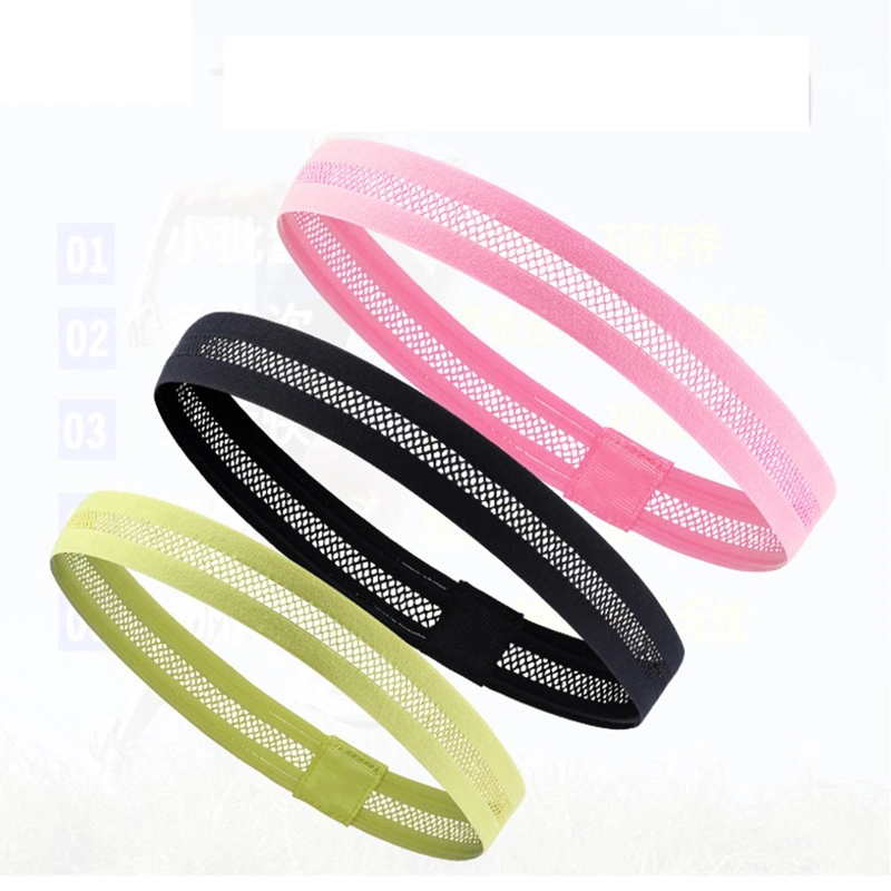 Elastic Breathable Mesh Sweat Headband Running Fitness Sports Turban Wyz20139