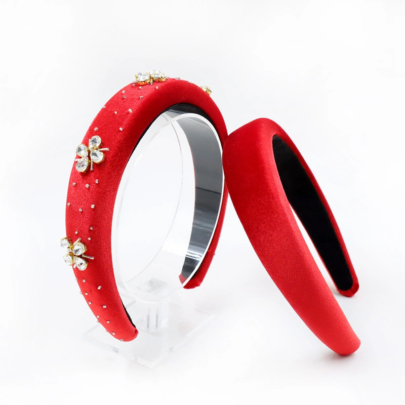 Europe and The United States New Baroque Women&prime;s Cloth Knot Wide Bride Custom Designer Hairband