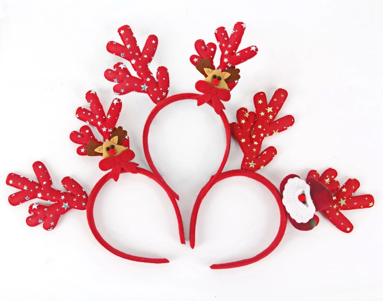 Christmas Decorations Christmas Pins Party Props Hair Bands