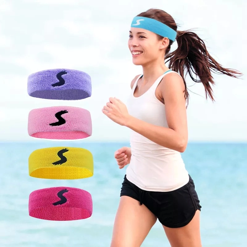 Women&prime;s/Men&prime;s Headbands with Cotton Fitness Elastic Headbands