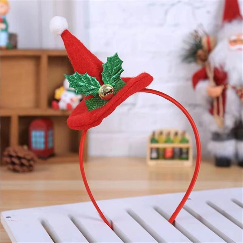 Hot Sale Plastic Red Headband with Ornaments Decorate Festival Decoration