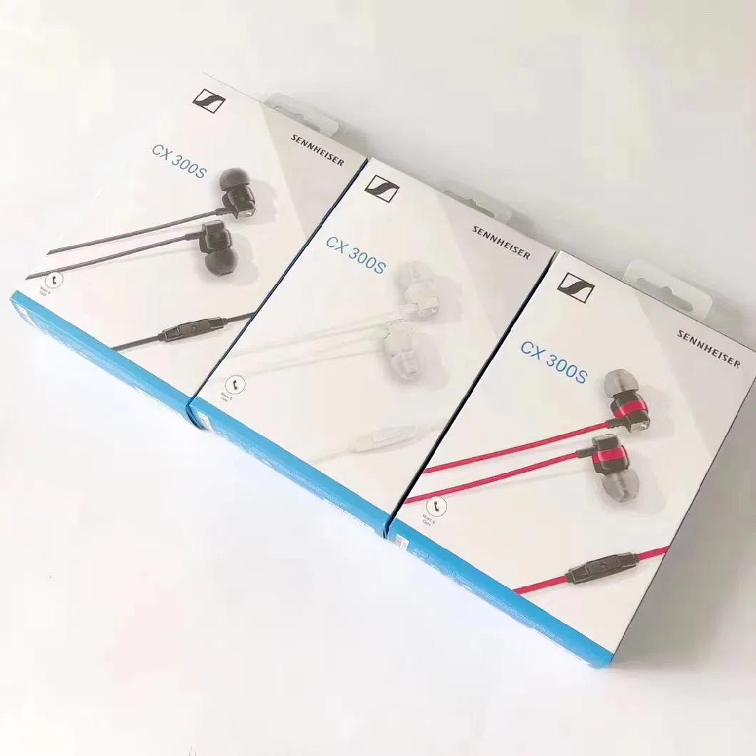 Factory Wholesale 1: 1 Original Senheise Cx300s Wire Earbuds Headphones