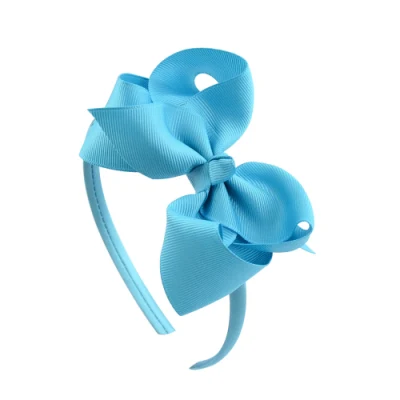 Skylark Wholesale Bow Ribbon Boutique Grosgrain Bow Headband para niños