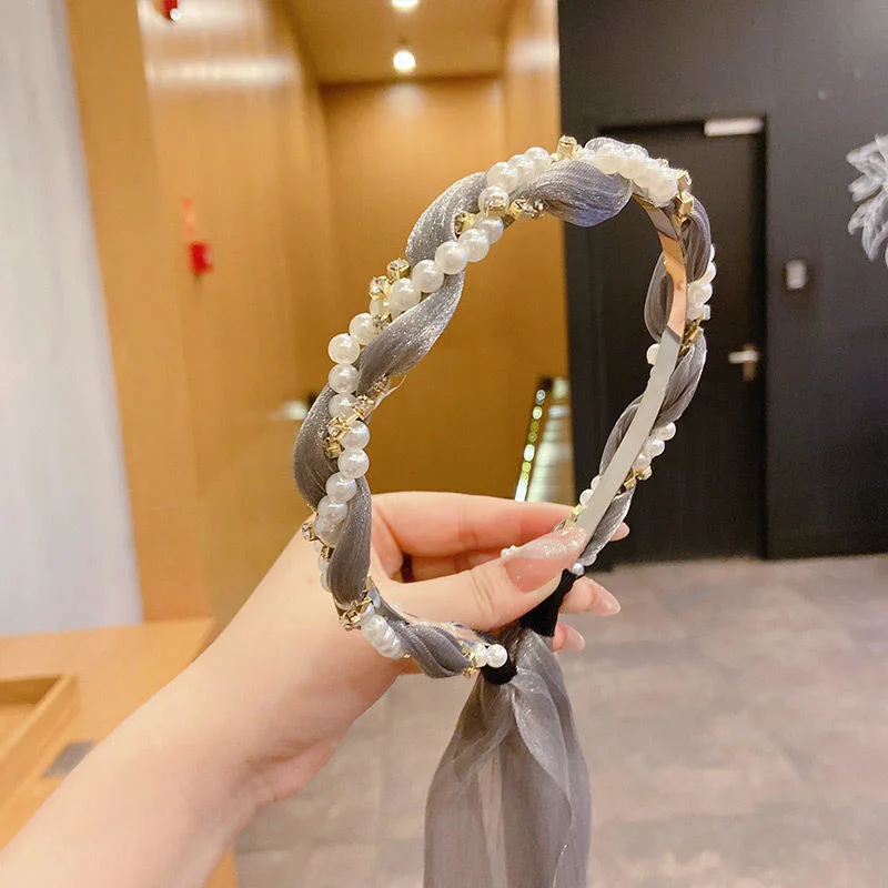 Floating Ribbon Hair Band Fairy Hairbands Women Tie Hair Headband