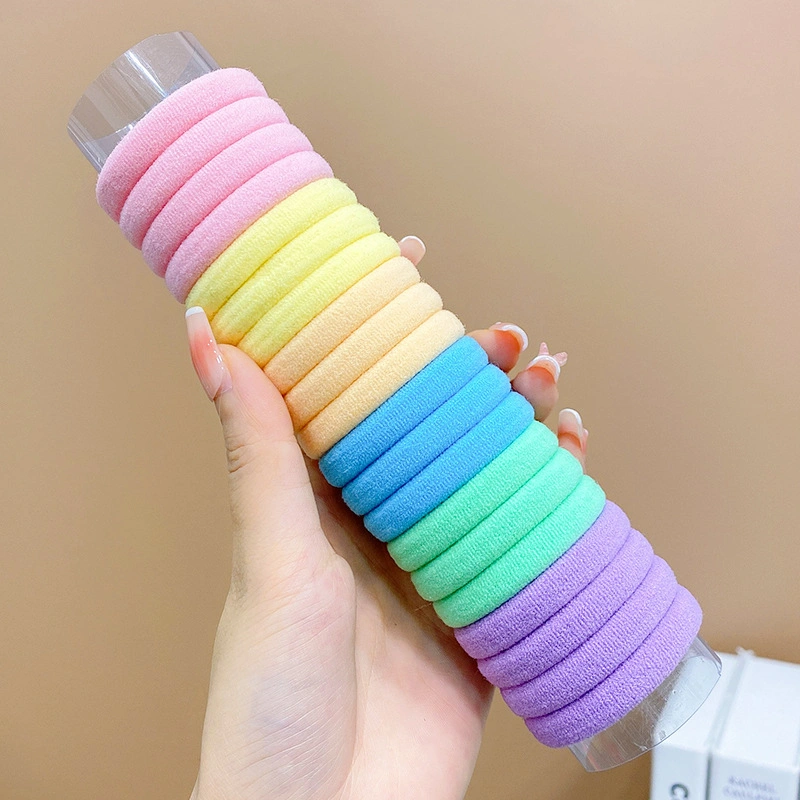 Fashion Rainbow Elastic Nylon Seamless Hair Bands