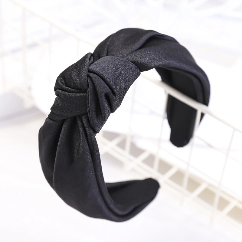 Wholesale Knotted Wide Yoga Hair Band Fashion Elastic Hair Accessories Headband