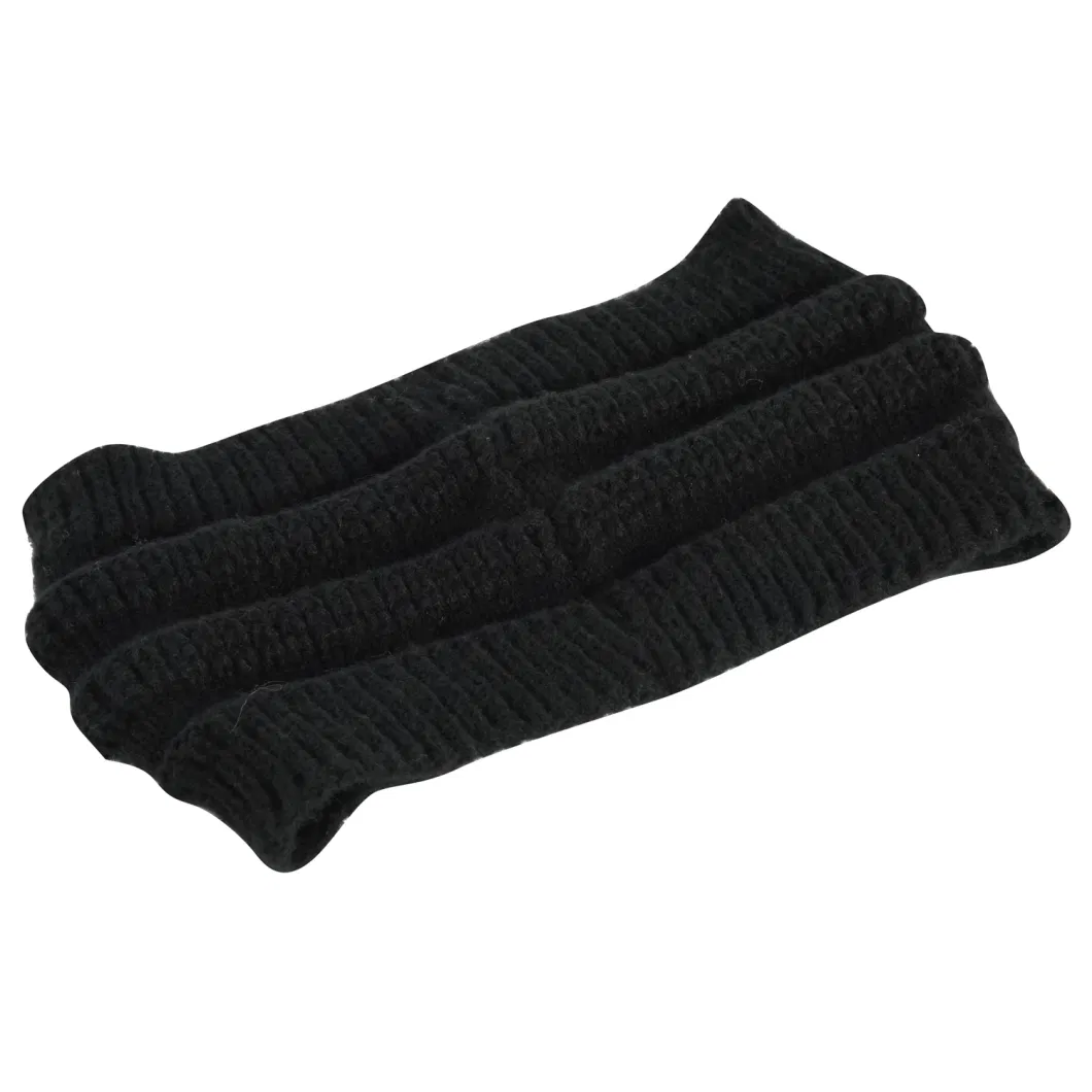 Fashion Warm Knitted Textured Headband with Multifunction Hood Leisure Cap