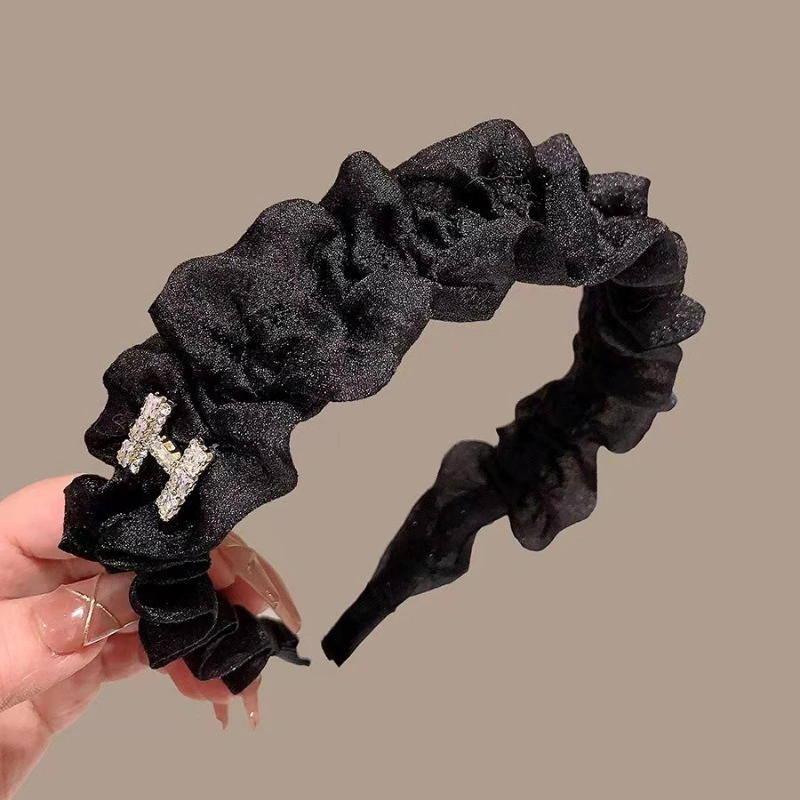 Korean Temperament Wrinkled Princess Style Hair Clip Headbands