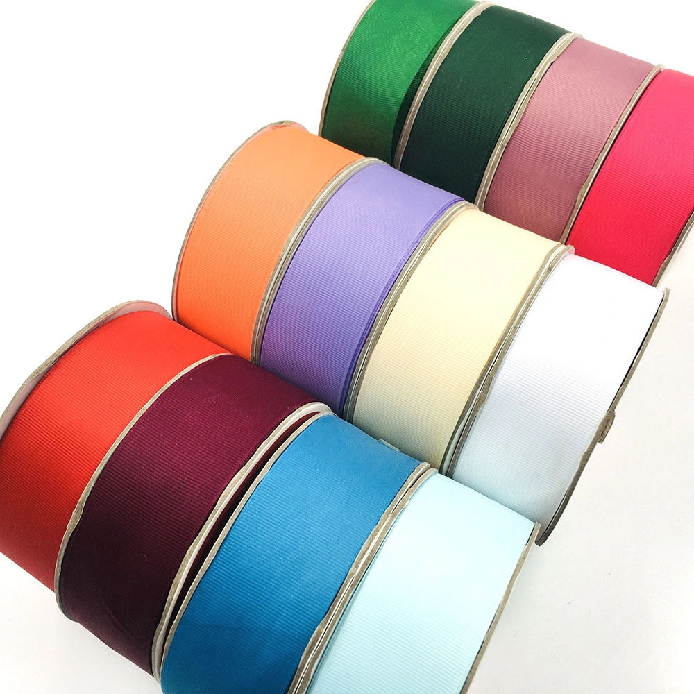 3 Inch Wholesale Custom Logo Ribbon 75 mm Grosgrain Ribbon for Hair Bows