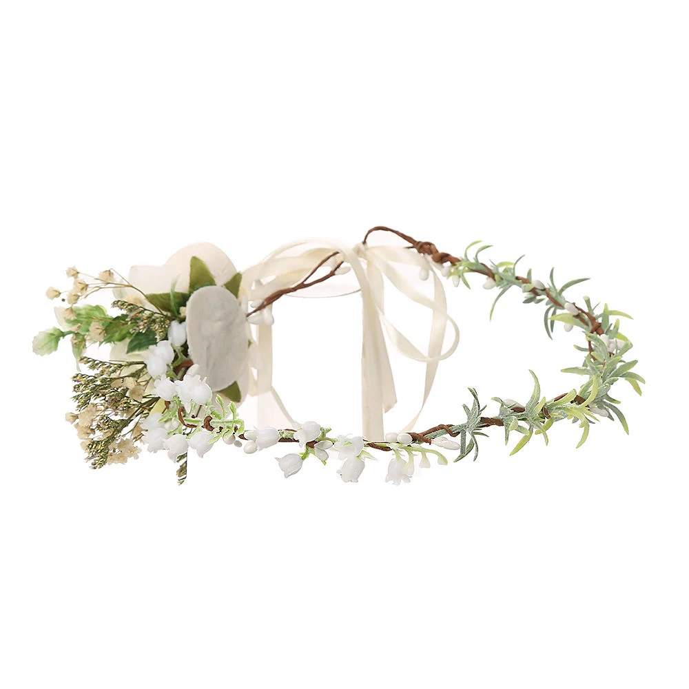 Flower Wreath Wedding Beach Floral Headband