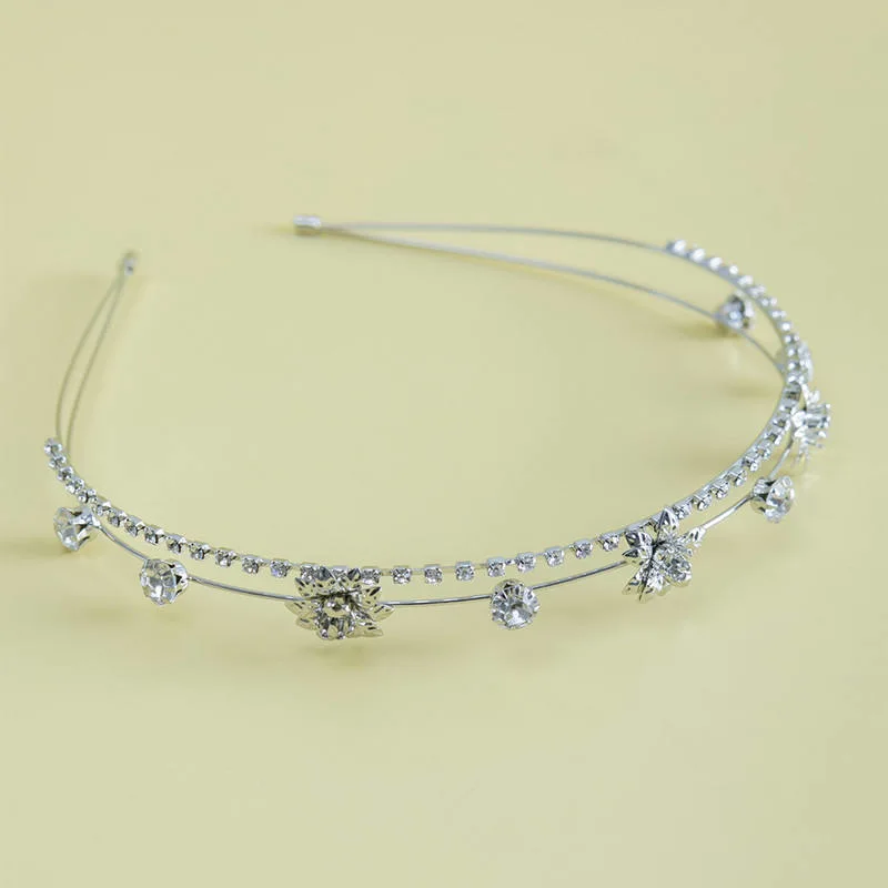 Rhinestone Hairband Crystal Star Diamond Metal Headbands