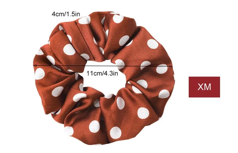 Custom Extra Large Silk Satin Scrunchies -Hair Band