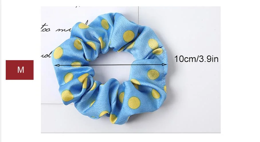 Custom Extra Large Silk Satin Scrunchies -Hair Band