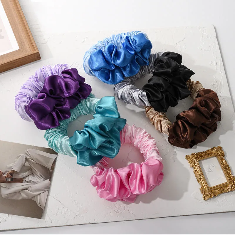 Meatball Head Hair Curling Artifact Traceless Portable Curler Wave Curly Hair Scrunchies