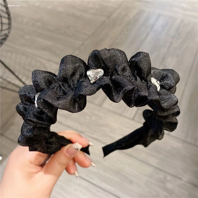 Korean Temperament Wrinkled Princess Style Hair Clip Headbands