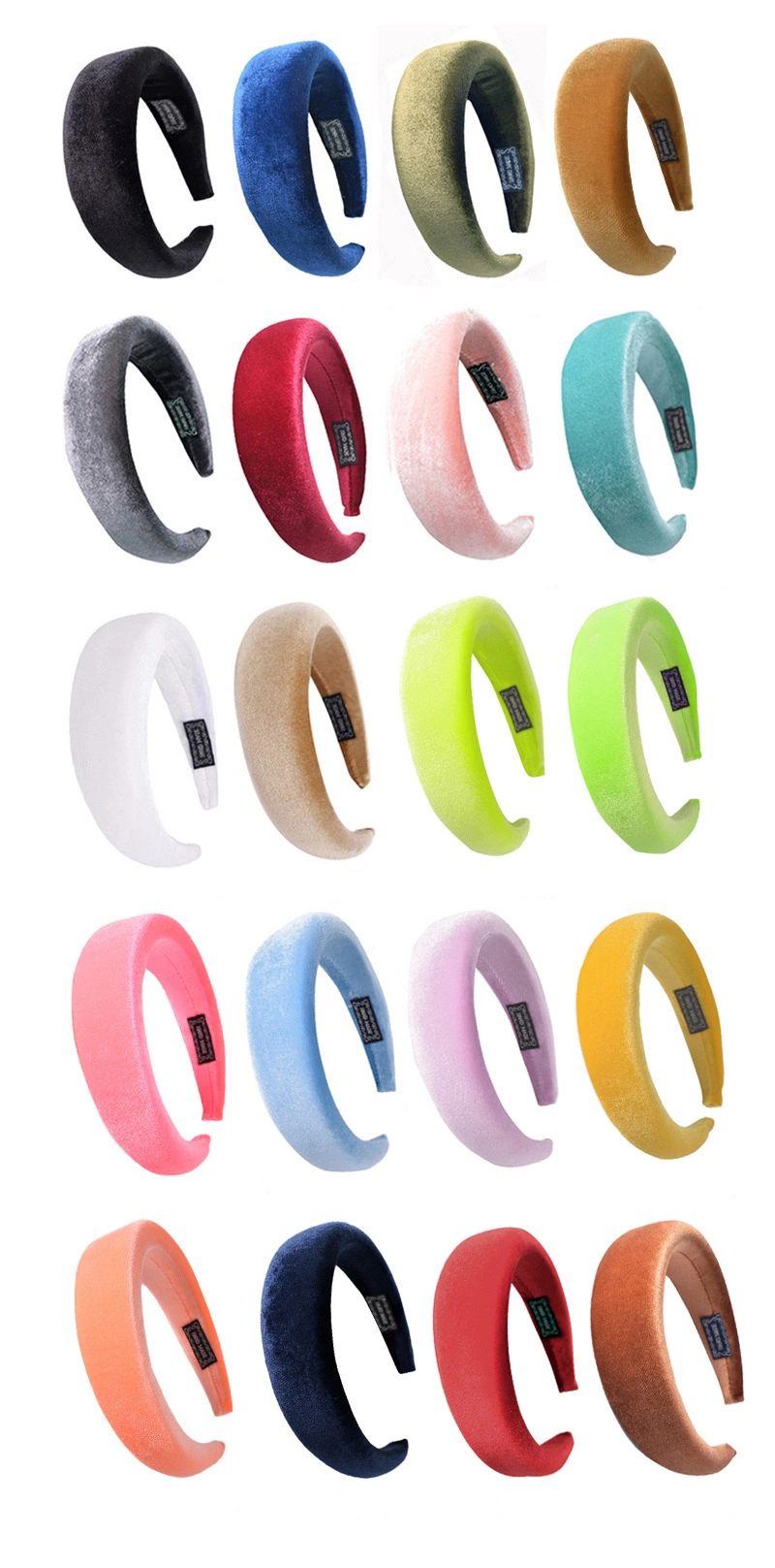 Creative New Silk Velvet Sponge Hair Hoop Headband for Women