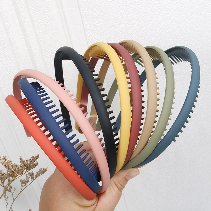 Morandi Frosted Hair Hoop Korean Version Braid Hair Headdress Headbands