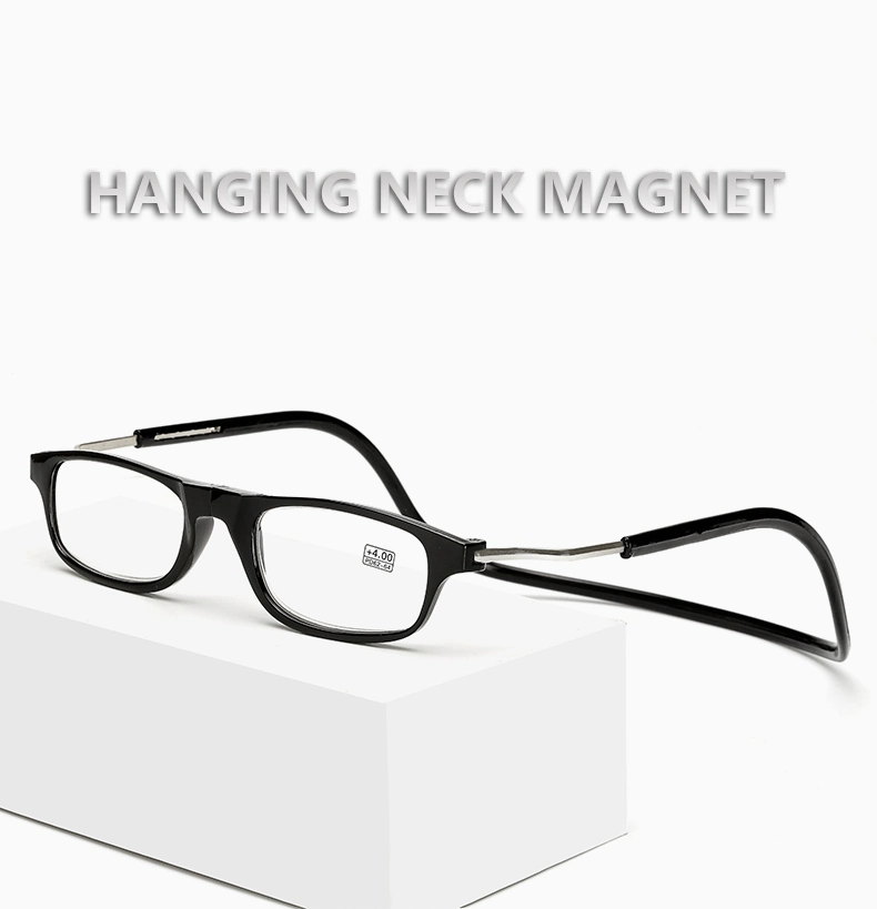 Adjustable Reading Glasses Armless Ce Hanging Hang Neck Magnet Magnetic Reading Glasses