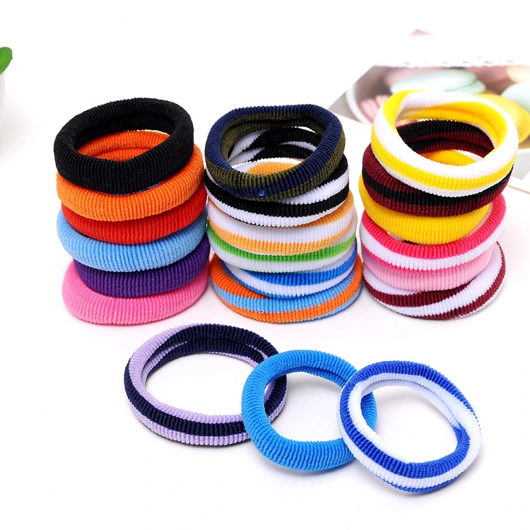 Colorful Fabric Elastic Hair Band Accessory for Girls