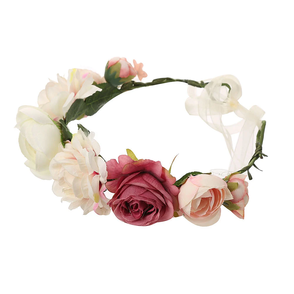 Flower Wreath Wedding Beach Floral Headband