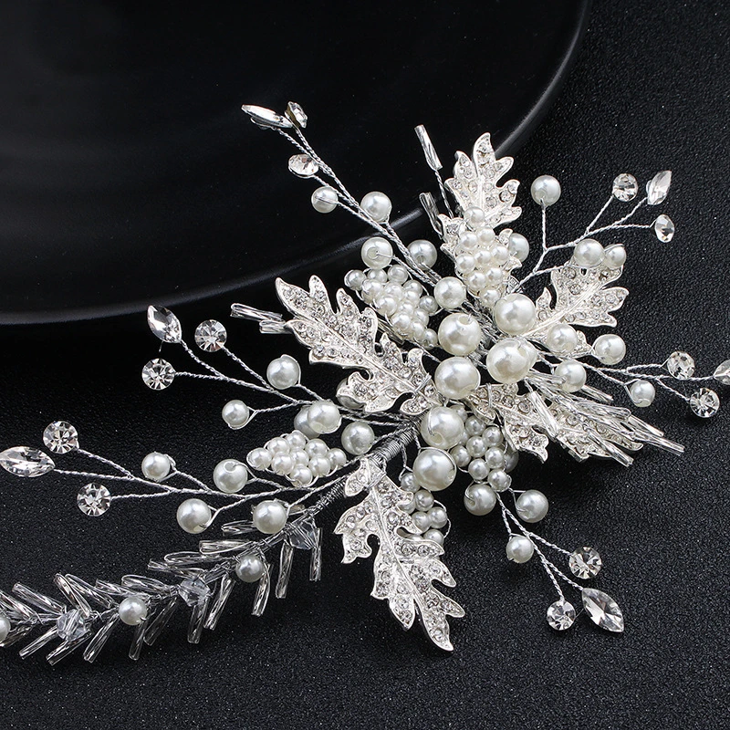 Yp161 Bridal Headwear Wedding Accessory Handmade Pearl Headband