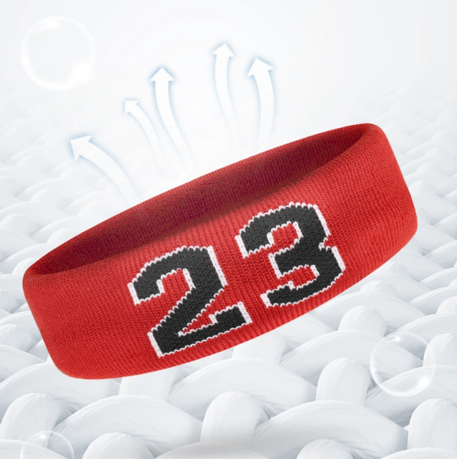 Sports Basketball Tennis Head Sweatbands Men Custom Promotional Crossfit Headband