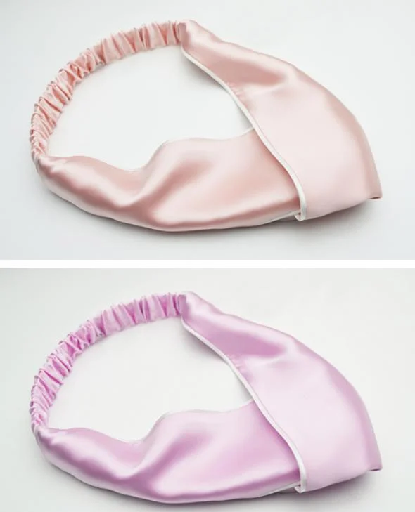 Fashion Solid-Color Non-Slip Wide-Brimmed Elegant Stain Hairbands Hair Accessories Headbands