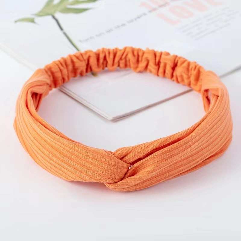 Wholesale Face Wash Fashion Decorationcross Knit Thread Yoga Headband