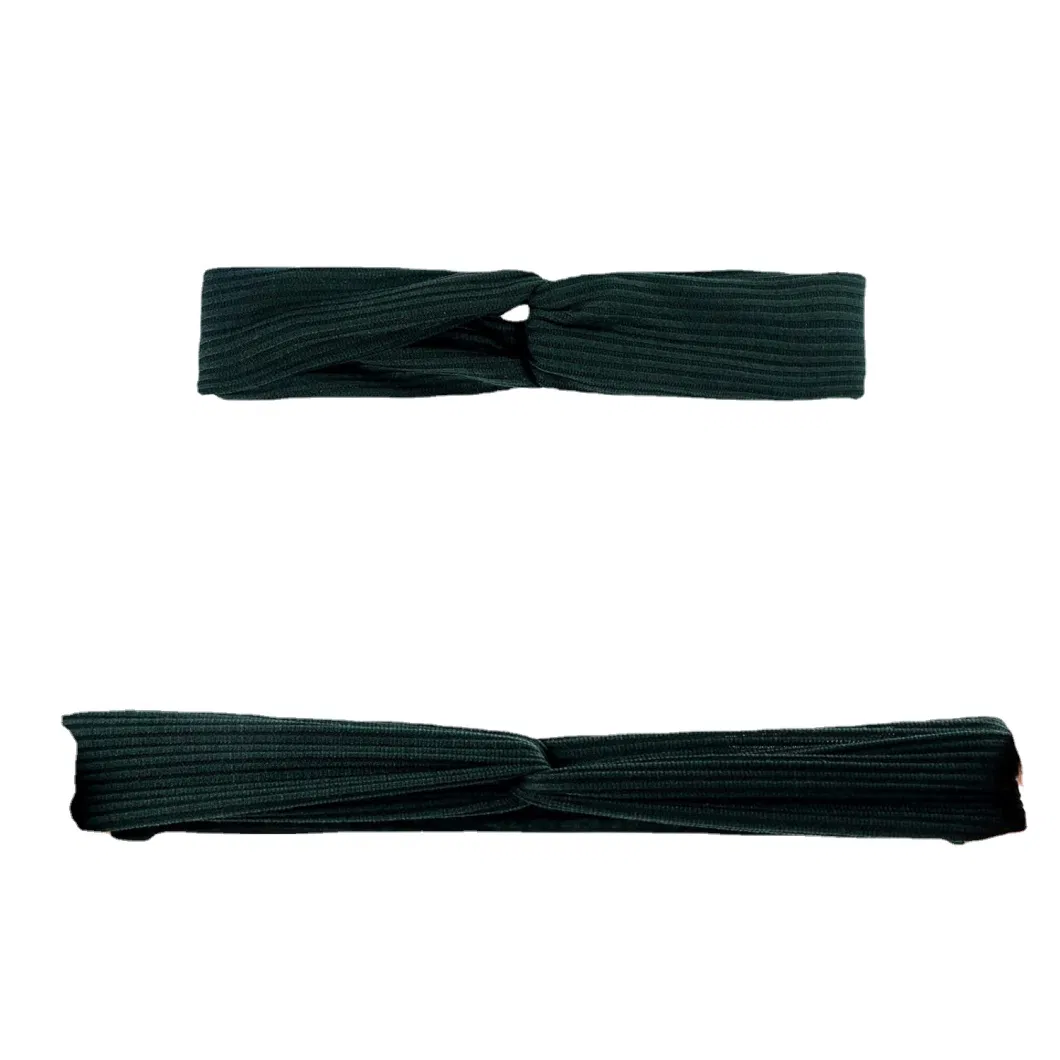 Female Solid Color Hair Accessory Korean Elastic Yoga Headband