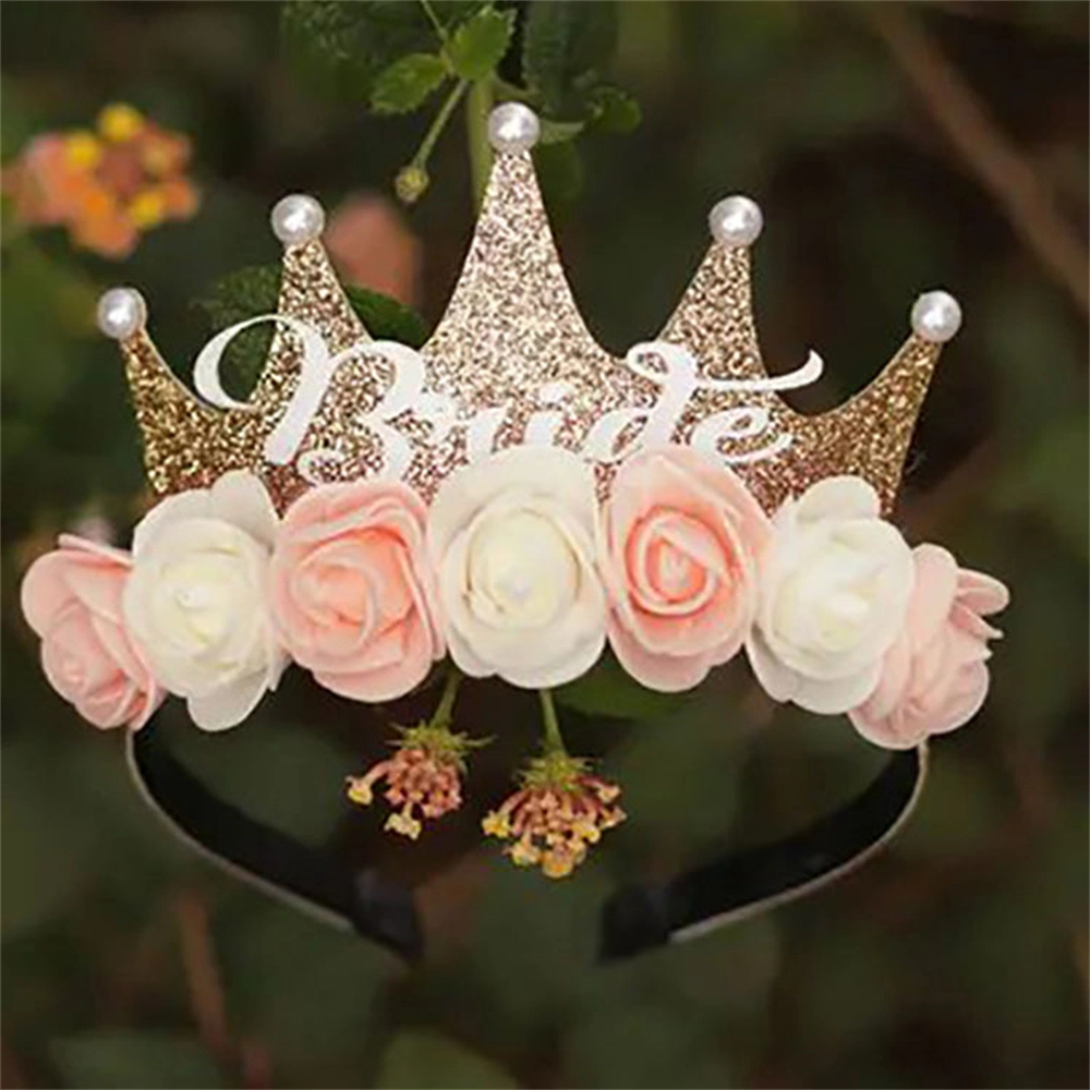 Shiny Bride Headband Hairband Bridal Shower Hair Ornament Bachelorette Party Decorations