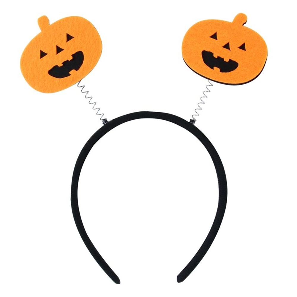 Halloween Hairband Pumpkin Witch Spider Pattern Halloween Cosplay Party Headband