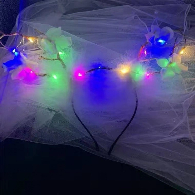 Lighted Christmas LED Flashing Light up Headbands Birthday Party Lovely LED Headband