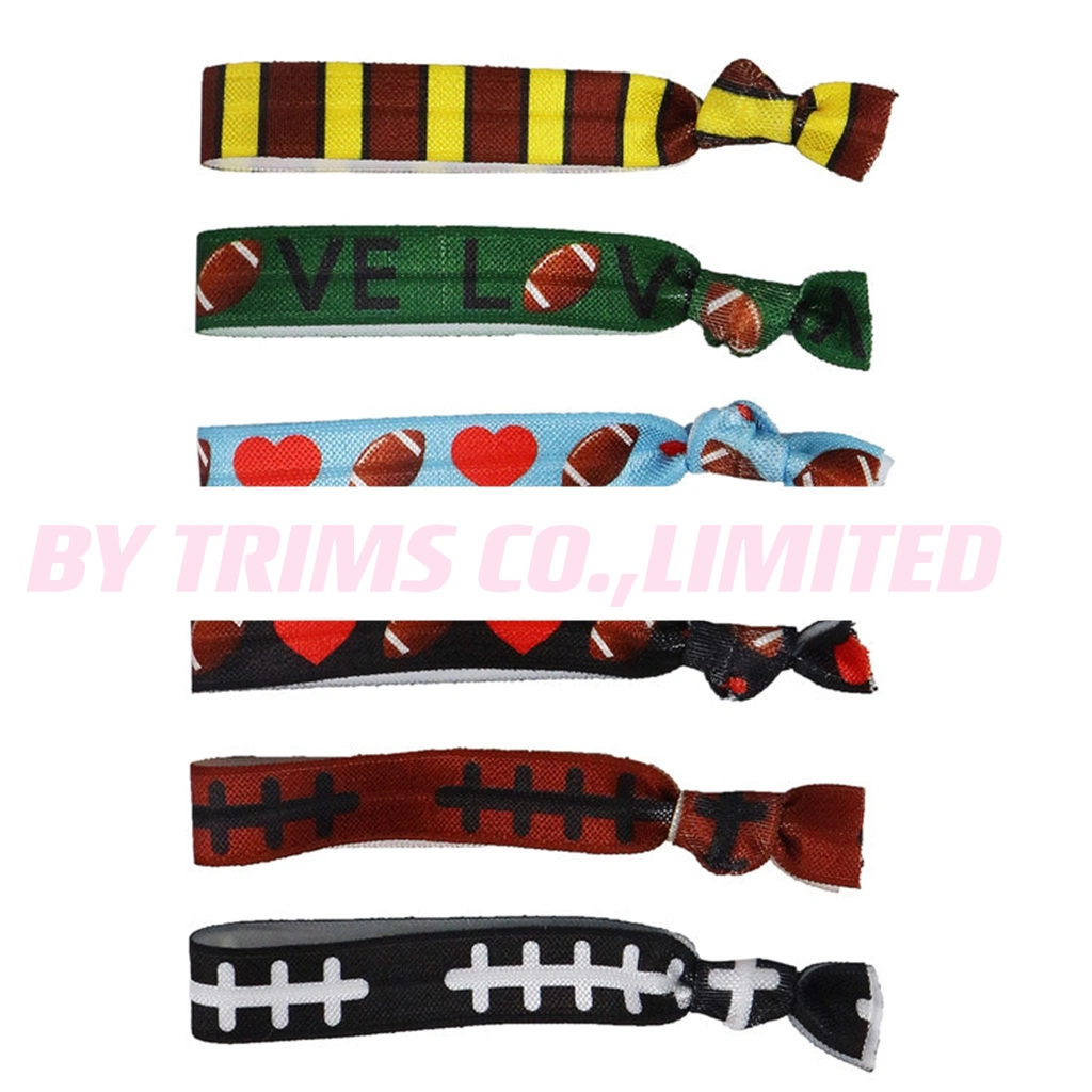 Wholesale New European and American Outdoor Sports Hair Band Printing Knotted Hair Ring Hair Accessories Head Rope Hair Band Ball Combination Pack