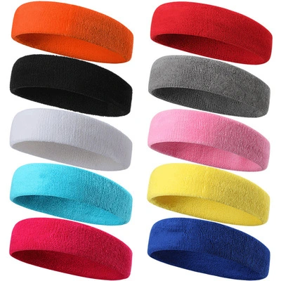 Outdoor Sports Sweat Absorption Towel Headbands Hair Bands