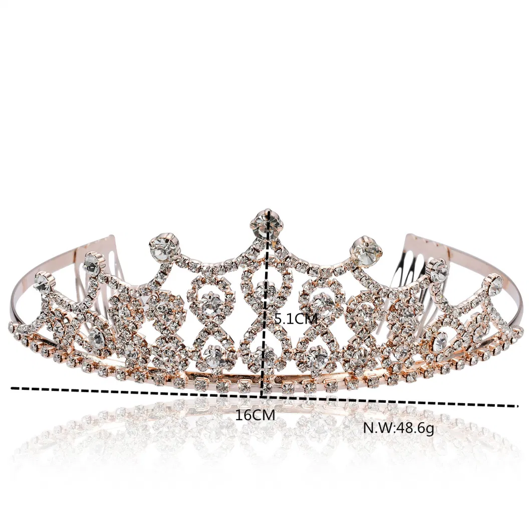 Fashion New Bridal Crown Headband Hair Accessories Headdress Party Supplies