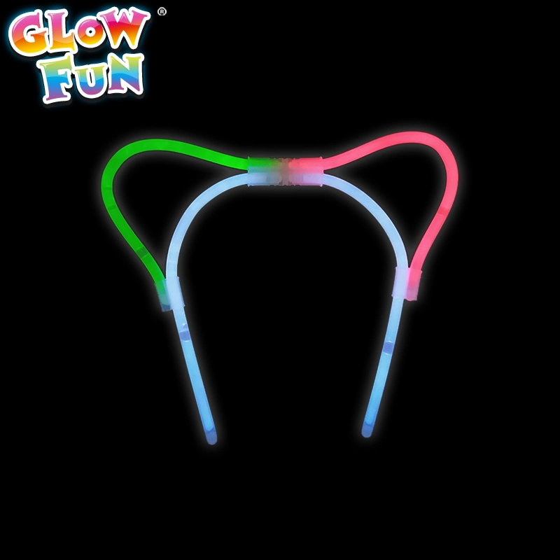 Glowing Toy Birthday Headband with Light Lighting Cat Glow Hair Band