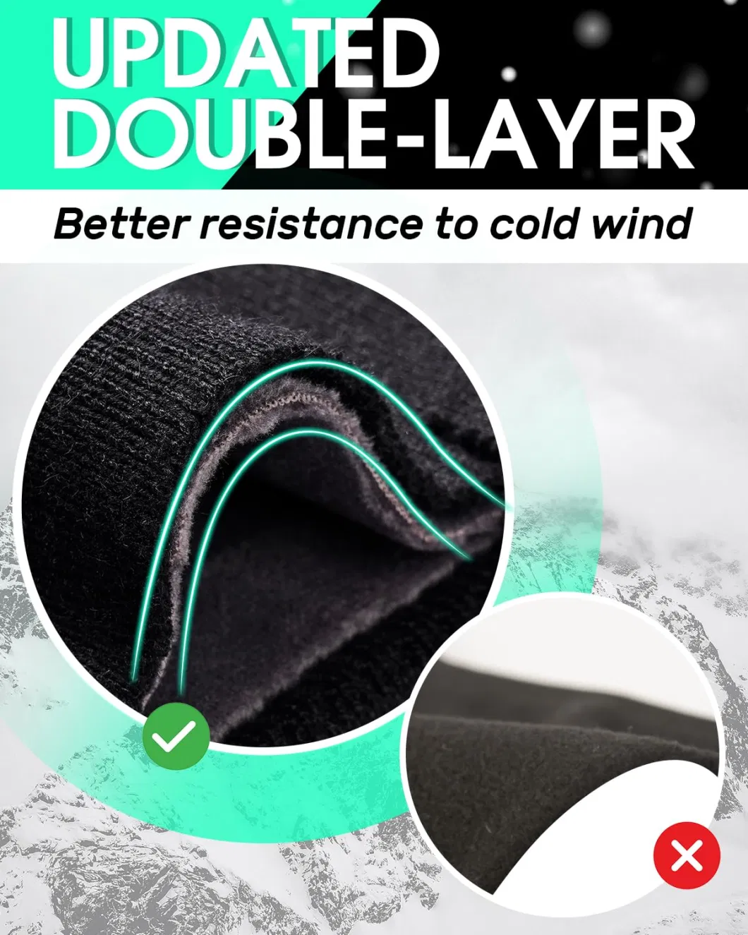 Manufacturing Custom Logo Polar Fleece Winter Sports Running Cycling Biking Ski Ear Warmer Muff Headbands for Women Men