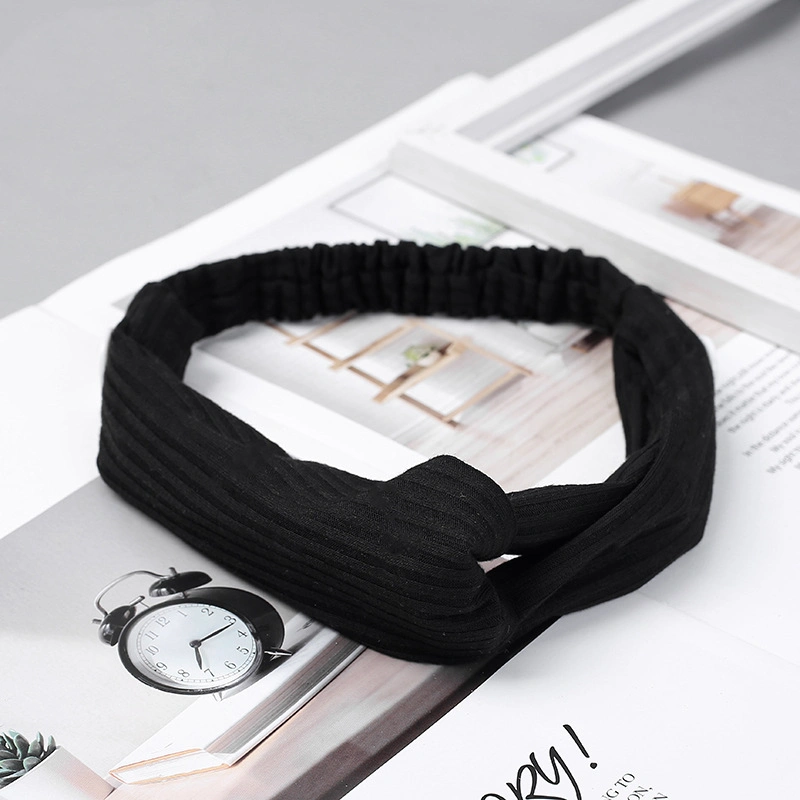 Wholesale Face Wash Fashion Decorationcross Knit Thread Yoga Headband